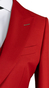 Scarlet Flame Wool Suit