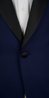 Navy Blue Dobby Shawl Tux