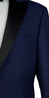 Navy Blue Dobby Wool Tuxedo