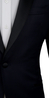 Dark Blue Shine Wool Tuxedo