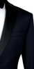 Dark Blue Shine Wool Tuxedo