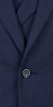Indigo Blue Prince of Wales Wool Suit