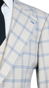 Cream Capri Windowpane Suit