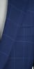 Complet Laine Carreaux Bleu Canvas