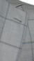 Cream Windowpane Wool Suit