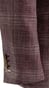 Plum Glen Check Double-Breasted Suit