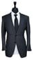 Solid Blue Birdseye Suit