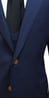 Complet Laine Bleu Foncé Classique
