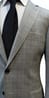 Light Grey Windowpane Wool Suit