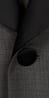Classic Grey Sharkskin Wool Tuxedo