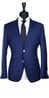 Complet bleu birdseye en laine