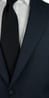 Navy Blue Prince of Wales Wool Suit