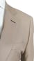 Almond Beige Three-Piece Wool Suit 