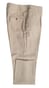 Almond Beige Three-Piece Wool Suit 