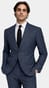 Blue Flecked Wool Suit