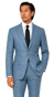 Blue Glen Plaid Wool Suit