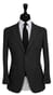 Black Gingham Check Windsor Suit