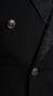 Complet Croisé Paisley Noir