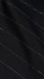 Black Pinstripe Wool Suit