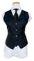 Complet Baroque Noir Saphir
