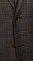 Complet Trois Pièces Glen Plaid Brun
