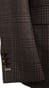 Complet Trois Pièces Glen Plaid Brun
