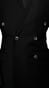 Complet Noir Double Boutonnage