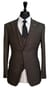 Complet Laine Marron Texture Terre