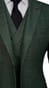 Textured Leaf Green Suit