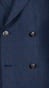 Manteau Croisé Carreaux Marine