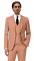 Camel Wool Three-Piece Suit