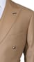 Caramel Double-Breasted Wool Suit