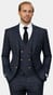 Denim Blue Windowpane Suit