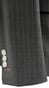 Charcoal Pinstripe Wool Three-Piece Suit