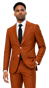 Complet Laine Orange Cidre