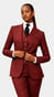 Cocoa Twill Wool Suit 