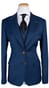Cobalt Blue Birdseye Wool Suit