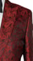 Crimson Paisley Jacquard Tuxedo