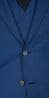 Complet Laine Sharkskin Bleu