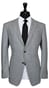 Complet Flanelle Laine Gris Clair