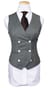 Complet Trois-Pièces Laine Gris Graphite
