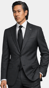 Grey Dual Overchecks Wool Suit