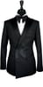 Tuxedo Jacquard Noir Classique