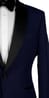 Blue Diamond Jacquard Tuxedo