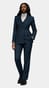 Blue Double-Breasted Wool Suit