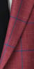 Watermelon Windowpane Wool Mix Suit