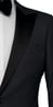 Complet Tuxedo Oeil-de-Perdrix Gris Foncé