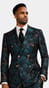 Complet Jacquard Métallique Marbré