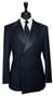 Midnight Navy Double-Breasted Tuxedo