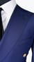 Complet bleu birdseye en laine